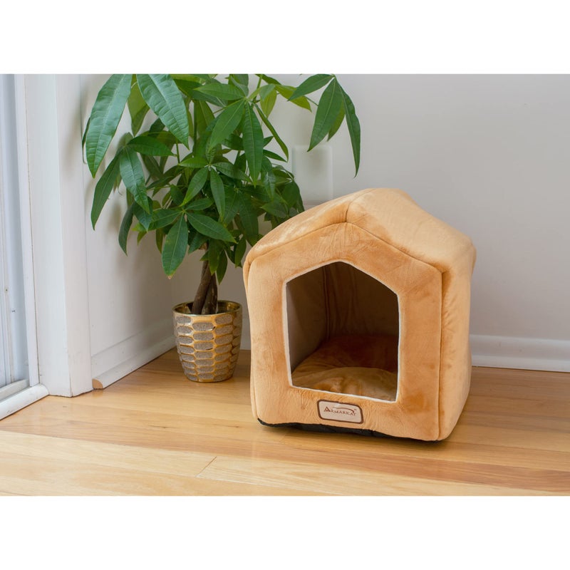 Armarkat Brown Cat Bed Size, 18-Inch by 14-Inch - Image 2